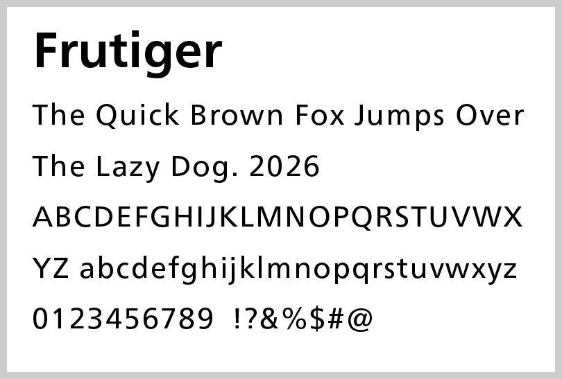 Frutiger
