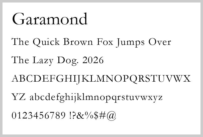 Garamond