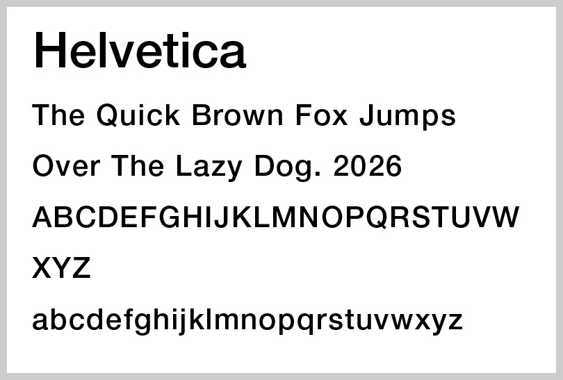 Helvetica