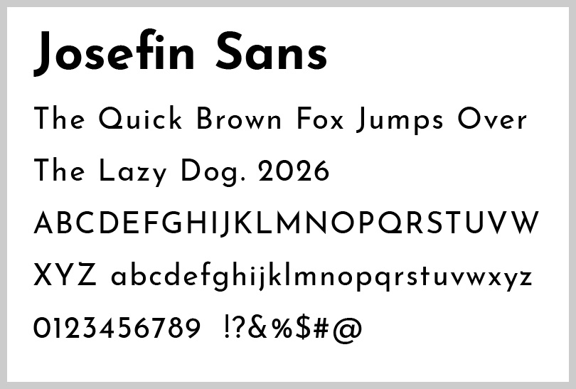 Josefin Sans